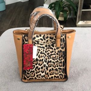 Chic Leopard Crossbody Bag from Carlos Santana